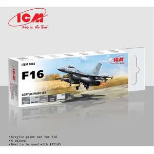 Comparateur de prix : Set 6 peintures acrylique : Avion F16