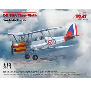 Maquette avion : DH.82A Tiger Moth en 1:32 ICM-32019 pas cher