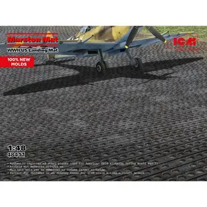 ICM Maquette Avion : Marston Mat, WWII US Landing Mat in 1:48 pas cher