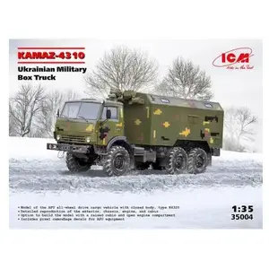 Comparateur de prix : ICM Maquette camion militaire : Kamaz-4310 ukrénien
