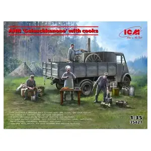 Comparateur de prix : ICM Maquette camion : AHN Gulaschkanone avec cuisiniers