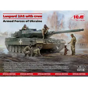 ICM Maquette de char : Leopard 2A6 de l'armée Ukrainienne pas cher