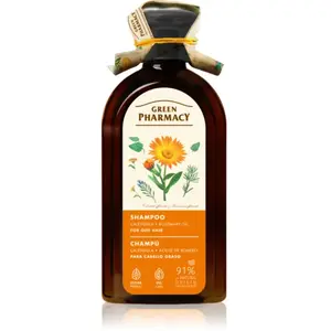 Comparateur de prix : GREEN PHARMACY Shampooing pour cheveux gras, MARIGOLD, 350 ml