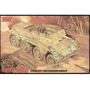 Sd.kfz.234/3 Schw.pz.kanonenwg. - 1:72e - Roden pas cher