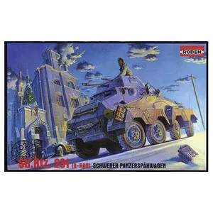 Sd.kfz. 231 Schwerer Panzerspähwagen- 1:72e - Roden pas cher