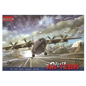 An-12bk Civil - 1:72e - Roden pas cher