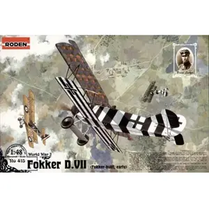 Fokker D.vii (early) - 1:48e - Roden pas cher
