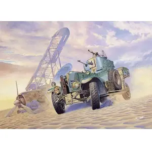 Comparateur de prix : Roden 734   Maquette British Armoured Car Pattern 1920 MK II
