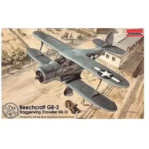 Comparateur de prix : Maquette Beechcraft GB-2 Traveller Mk II  1/48  - Roden Maquette d'avion  - ROD447 