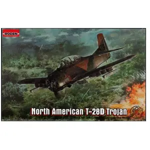 Comparateur de prix : North American T-28d Trojan - 1:48e - Roden