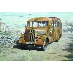Opel Blitz Omnibus W39 (late Wwii Serv.) - 1:72e - Roden pas cher