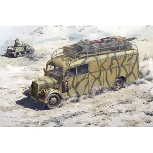 Opel 3.6-47 Blitz Omnibus Stabswagen - 1:72e - Roden