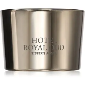 Sister's Aroma Hotel Royal Oud bougie parfumée 150 g pas cher