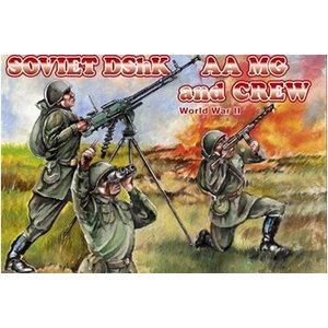 Soviet Dshk Aa Mg And Crew - 1:72e - Orion