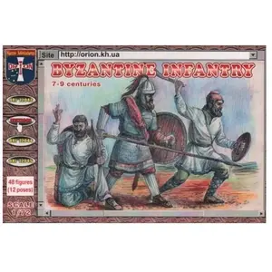 Byzantine Infantry Vii-ix Centuries - 1:72e - Orion