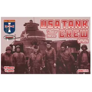 Usa Tank Crew (winter Dress) Ww2 - 1:72e - Orion pas cher