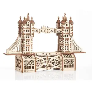 Gigamic- Tower Bridge Petite Maquette 3D Mobile en Bois, PWTOS, pas cher