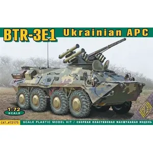 Btr-3e1 Ukrainian Armored Personnel Carr - 1:72e - Ace