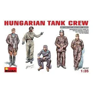 Hungarian Tank Crew - 1:35e - Miniart pas cher