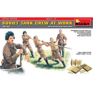 Comparateur de prix : Miniart 1:35 - Soviet Tank Crew At Work (Special Edition) (Min35153)
