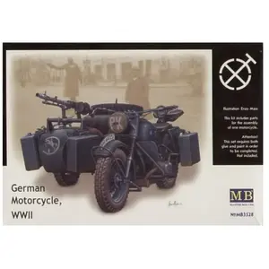 Bmw R75 Sidecar - 1:35e - Master Box Ltd. pas cher