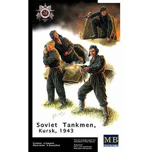 Bail Out! Russian Tank Crew Kursk 1943- 1:35e - Master Box Ltd.