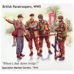 Comparateur de prix : British Paratroopers Wwii Operation Market Garden 1944- 1:35e - Master Box Ltd.