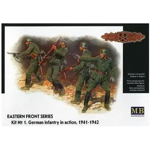 Comparateur de prix : German Infantry In Action 1941-1942 Eastern Front Series Kit No. 1- 1:...