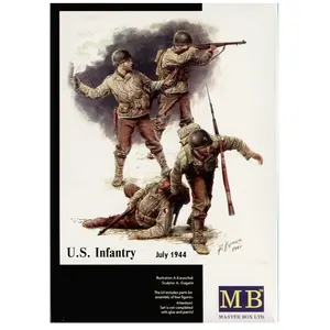 Non communiqué Us Infantry 1944-45 - 1:35e - Master Box Ltd.