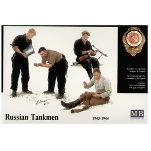 Masterbox Russian Tankmen 1943-1944 - 1:35e - Master Box Ltd. pas cher