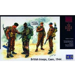 Britische Truppen Caen 1944 - 1:35e - Master Box Ltd.