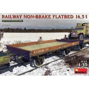 Comparateur de prix : Railway Non-brake Flatbed 16,5 T - 1:35e - Miniart