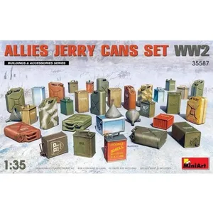 Comparateur de prix : Allies Jerry Cans Set Ww2 - 1:35e - Miniart