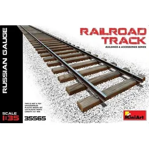 Railroad Track (russian Gauge) - 1:35e - Miniart pas cher