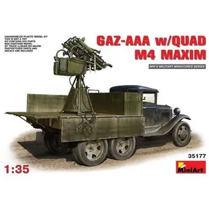 Gaz-aaa S/quad M-4 Maxim - 1:35e - Miniart pas cher