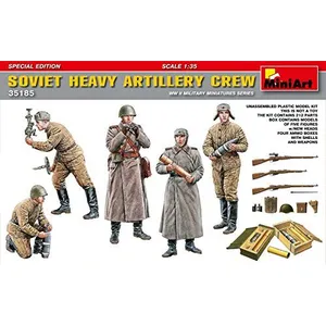 Soviet Heavy Artillery Crew.special Edit - 1:35e - Miniart pas cher