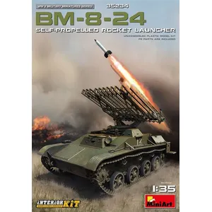 Bm-8-24 Self-propelled Rocket Launcher Interior Kit- 1:35e - Miniart