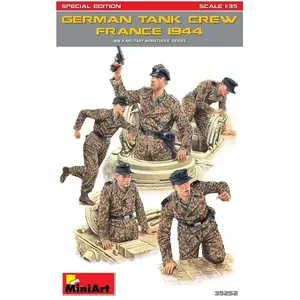 German Tank Crew (france 1944) Special Edition- 1:35e - Miniart