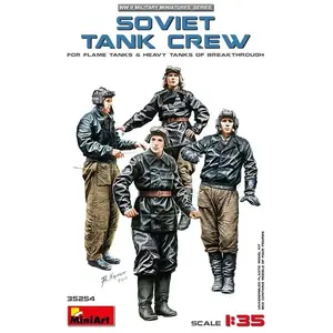 Soviet Tank Crew(for Flame Tanks& Heavy Tanks Of Breakthrough)- 1:35e - Miniart