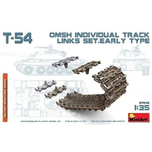 T-54 Omsh Individual Track Links Set. Early Type- 1:35e - Miniart pas cher
