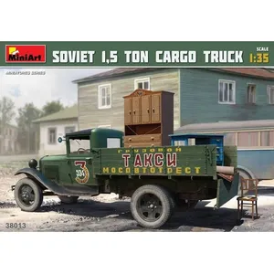 Comparateur de prix : Soviet 1,5 Ton Cargo Truck - 1:35e - Miniart
