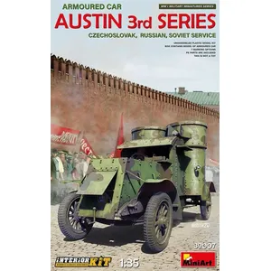 Maquette Austin Armored Car 3rd Series: Tchécoslovaque, Russe, Service soviétique. 1/35 - Mini Art Maquette militaire - MINI39007Vendu parfnac