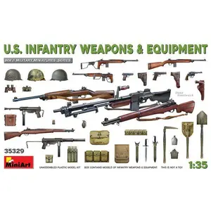 U.s. Infantry Weapons & Equipment - 1:35e - Miniart pas cher