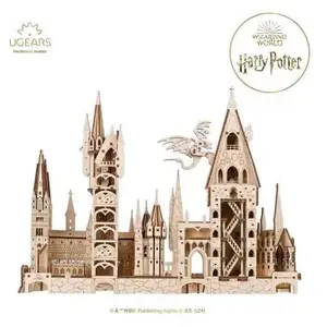 Comparateur de prix : Maquette Ugears Harry Potter - Hogwarts  Castle  - Maquette en bois  - 8412224 