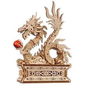 Maquette Ugears Dragon De Bois - Maquette en bois - 8412225 pas cher