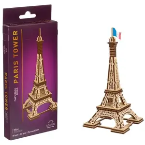 Comparateur de prix : Non communiqué Maquette Ugears Tour Eiffel  - Maquette en bois  - 8412226 