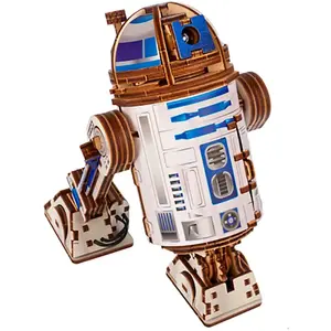 Ugears R2-d2    puzzle 3d en bois star wars pas cher