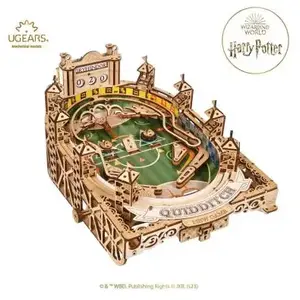 Comparateur de prix : Puzzle 3D UGEARS Flipper Quidditch En bois 402 Pièces