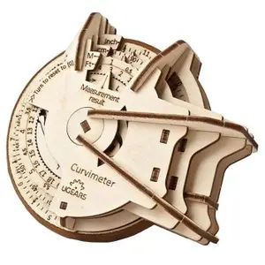 Comparateur de prix : Maquette en bois - UGEARS - Curvimètre STEM - 109 pièces - Assemblage sans colle