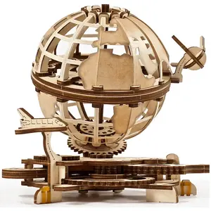 Comparateur de prix : Puzzle 3D Ugears Globus - Ugears - Voyage et cartes - 250-400 pièces - Blanc